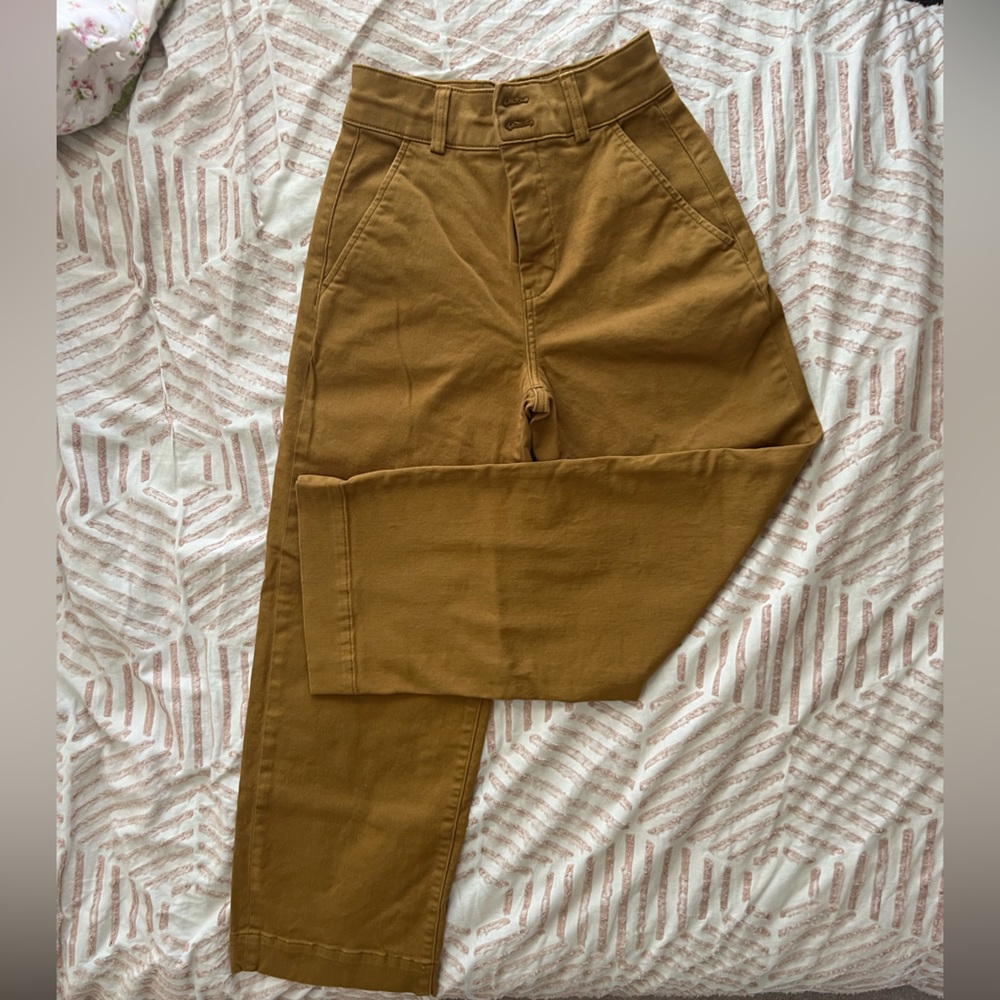 Everlane organic cotton pants. Size 0.